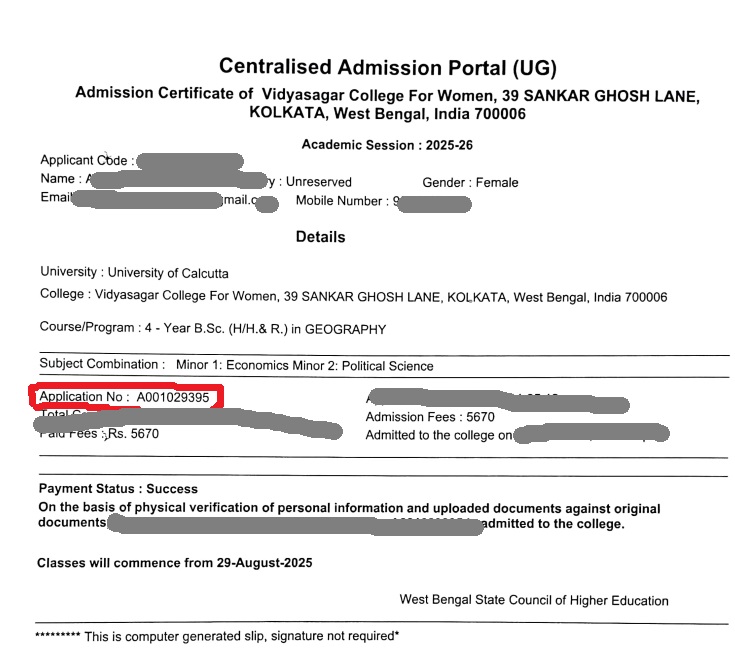 Sample form